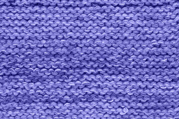 Knitted background. DIY. Top view.