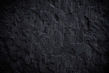 Abstract grungy black concrete seamless background. Stone texture for painting on ceramic tile wallpaper. Cement grunge backdrop for design art work and pattern.
