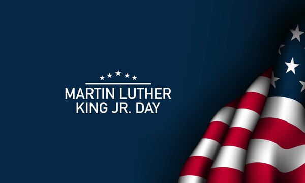 United States of America Martin Luther King Jr. Day Background Design.