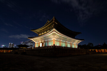 Obraz premium Nightscape in Palace