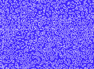 Fototapeta premium Abstract Fringed Leopard Spot Strokes Seamless Pattern Perfect Trendy Fashion Design Stylish Colors Vector Art