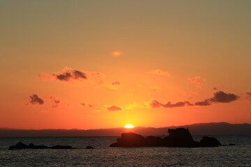 Obraz premium 森戸海岸