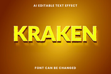 Kraken Text Effect