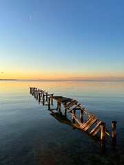 Fototapeta premium sunset on the beach