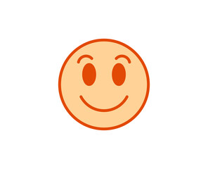 Emoji line icon. High quality outline symbol for web design or mobile app. Thin line sign for design logo. Color outline pictogram on white background