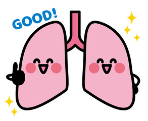 肺　キャラクター　GOOD