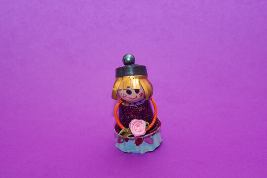 personal creations with recycled coffee capsules