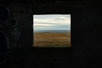 Abandoned House Frame Iceland