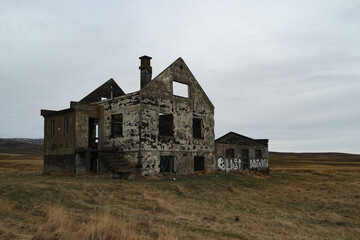Obraz premium Abandoned House Iceland