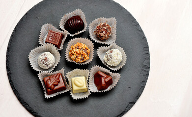 chocolate cake on a plate