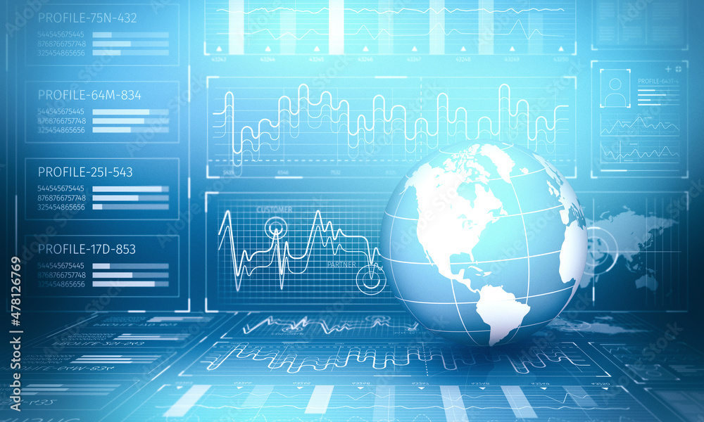 Poster Global communication and technology Image