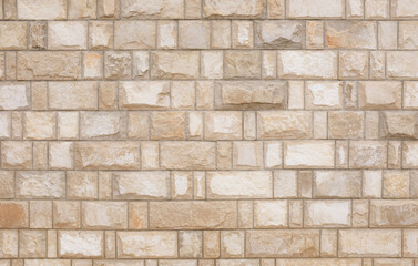 Background of stone castle wall