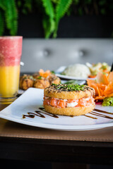 Perfect Sushi Japanese Asian Seafood Food Dish Drink Cocktail Dessert Menu Gourmet Restaurant Chef on the table