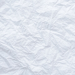White crumple paper texture can be use as background