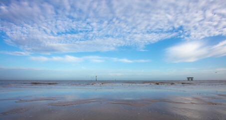 Fototapeta na wymiar the Beach at Sizewell Suffolk