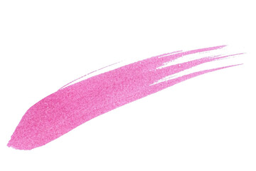 abstract acrylic watercolor paint brush stroke texture isolated on white background for logo and banner. design, creative, and illustration.