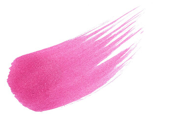 abstract acrylic watercolor paint brush stroke texture isolated on white background for logo and banner. design, creative, and illustration.