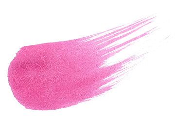 abstract acrylic watercolor paint brush stroke texture isolated on white background for logo and banner. design, creative, and illustration.