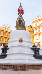 Buddhist stupa found in kathmandu, Nepal street, historical place