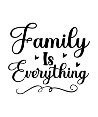 Family svg tshirt design 