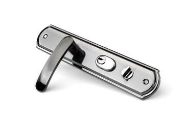 Door handle isolated on white background.