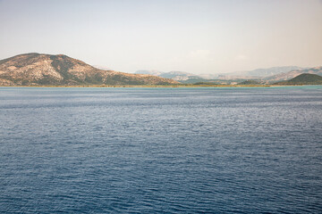 Thyami and Kalama river delta in Greece