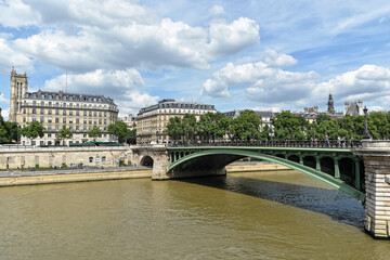 The Seine Embankment in Paris.