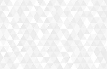 Abstract geometry triangle white and gray background pattern.vector illustration.