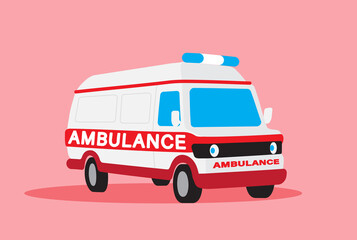 Ambulance icon illustration  © Danii Pollehn
