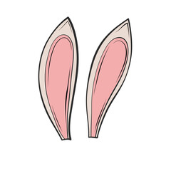 funny hare bunnyb ears for easter mask holiday
