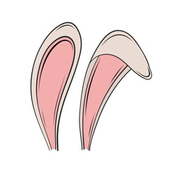 funny hare bunny ears for easter mask holiday