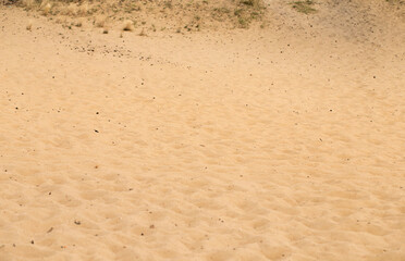 A large array of river sand as a background from natural ingredients