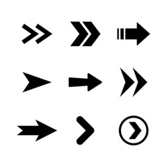 Arrows icons, big set. Arrows vector collection.
