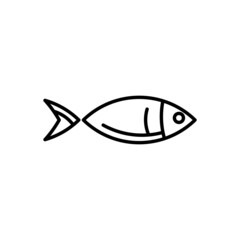 fish icon vector. fish icon glyph style design