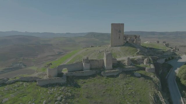 castillo de la estrella situado en el municipio de Teba, Andaluc&iacute;a