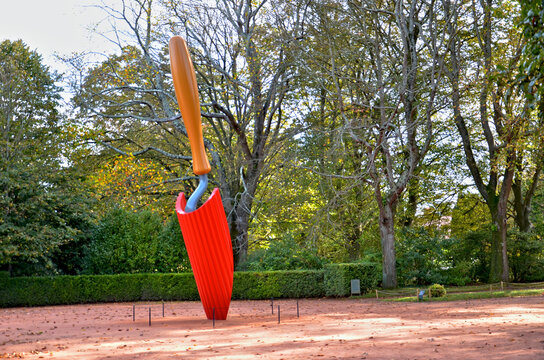 The Serralves Garden in Oporto, Portugal