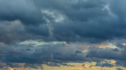 time lapse of clouds