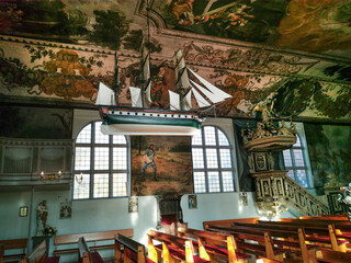 Church in Stegna, Vistula Spit, Poland. © TYPE WW