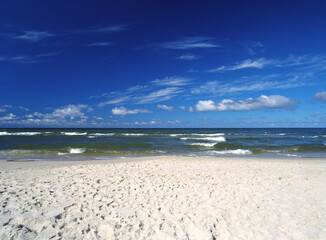Baltic sea, Stilo (Osetnik) near Leba town, Poland