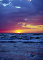 Baltic sea near Leba, Poland
