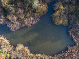 Le Doubs vu du ciel en drône