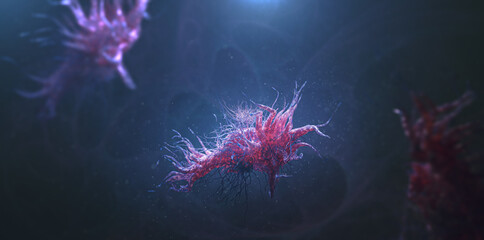 Virus - Mutante - Krebszelle