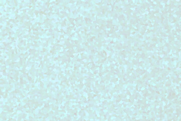 Delicate, soft, blurred mosaic crystal geometric shape texture background gradient pastel blue turquoise color.