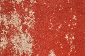 Red distressed wall texture