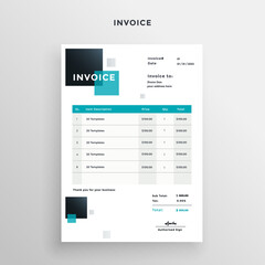 Invoice Design Template 