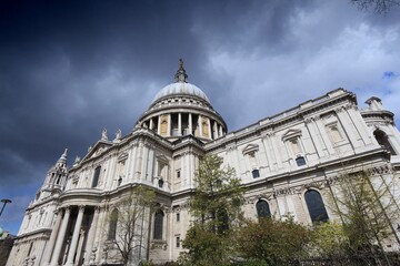 Fototapeta na wymiar London landmark - St Paul's Cathedral