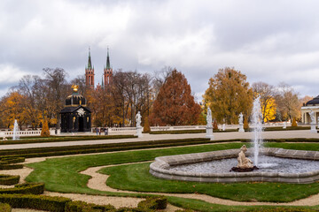 Zespół pałacowo – parkowy Branickich w Białymstoku, Podlasie, Polska