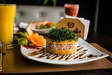 Perfect Sushi Japanese Asian Seafood Food Dish Drink Cocktail Dessert Menu Gourmet Restaurant Chef on the table