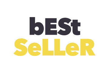 Modern, simple, bold typographic design of a saying 