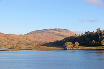 Loch Etive, Scotland, in winter	